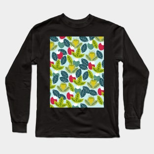 Floral fruity cornucopia Long Sleeve T-Shirt